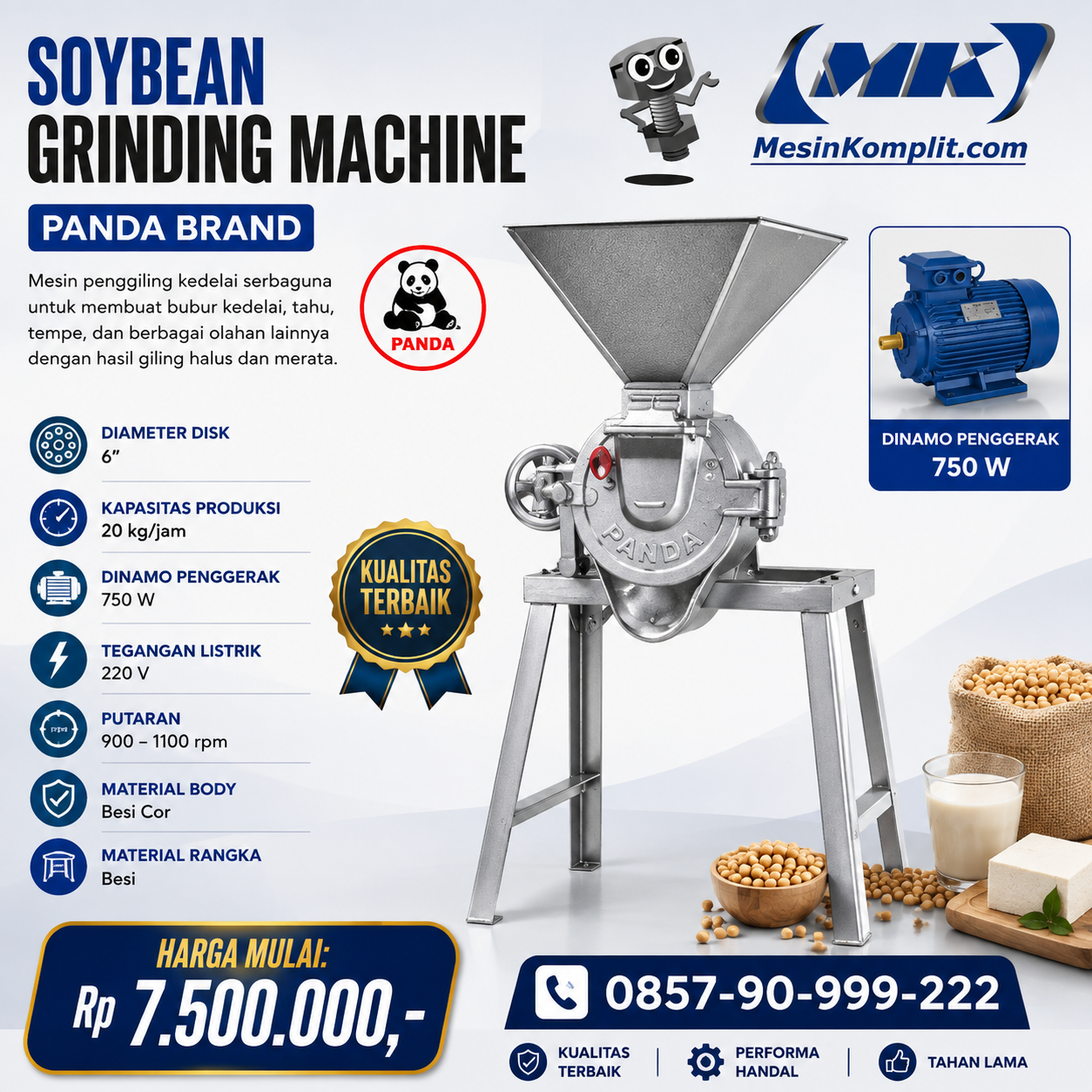 Mesin Giling Kedelai (RST...